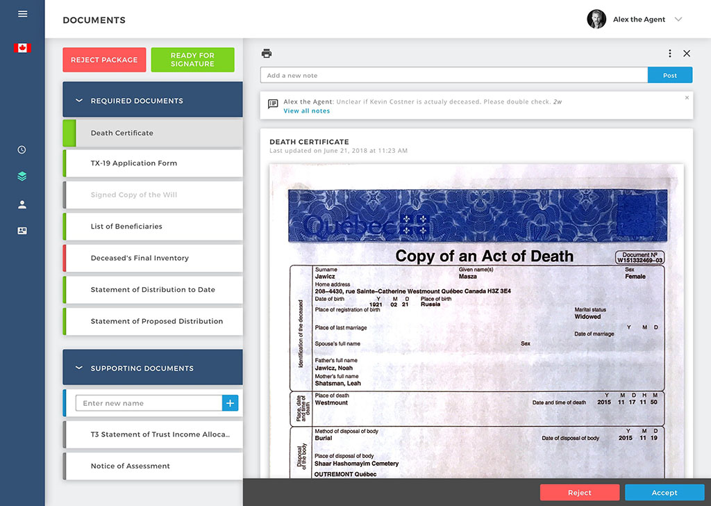 CRA Dashboard